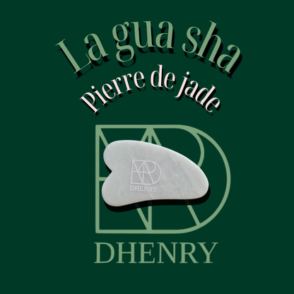 Gua Sha en pierre de jade