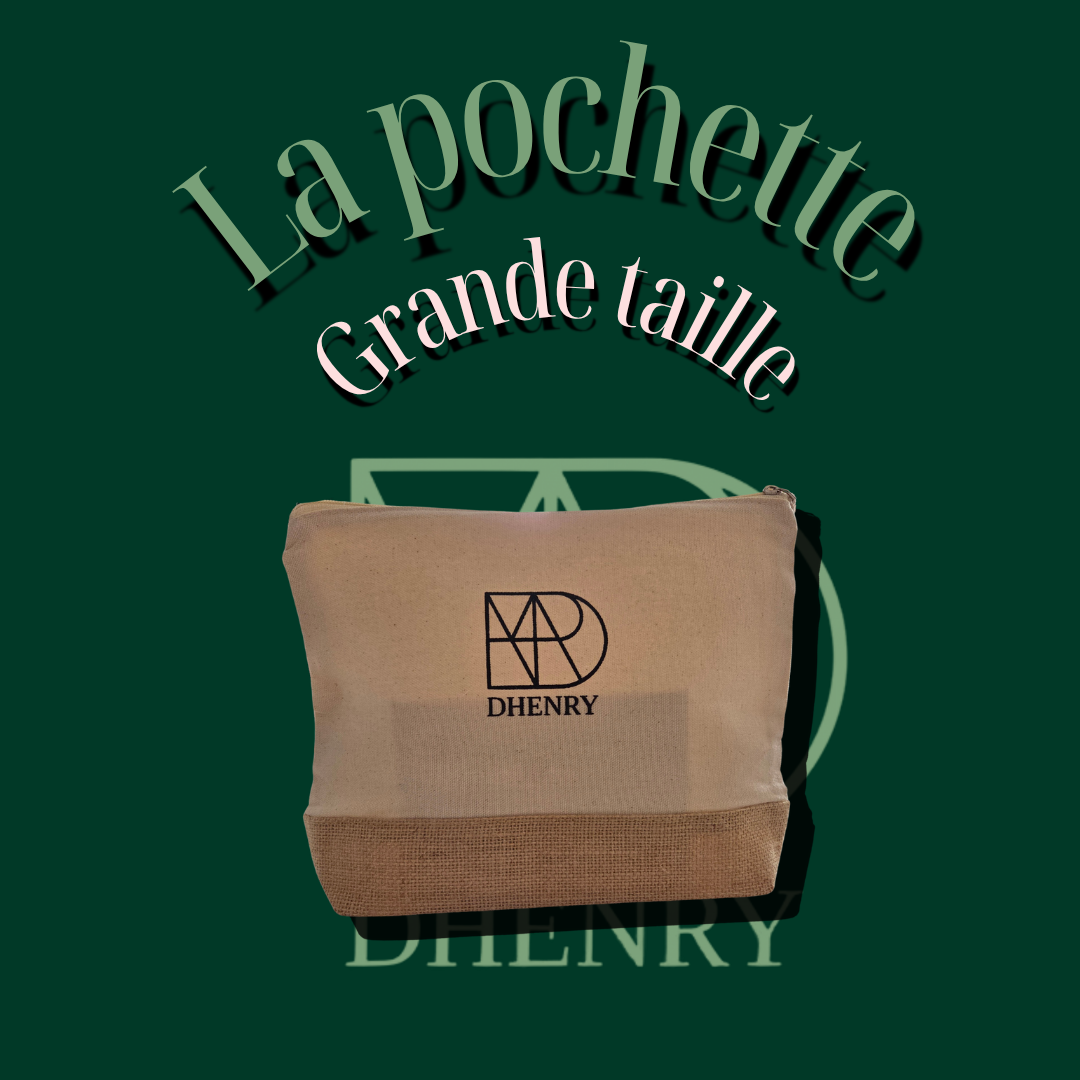 Pochette en coton DHENRY