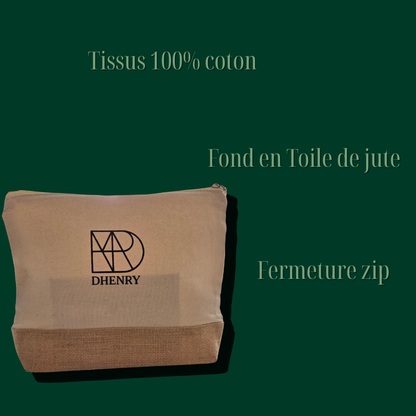 Pochette en coton DHENRY