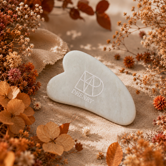 Gua Sha en pierre de jade