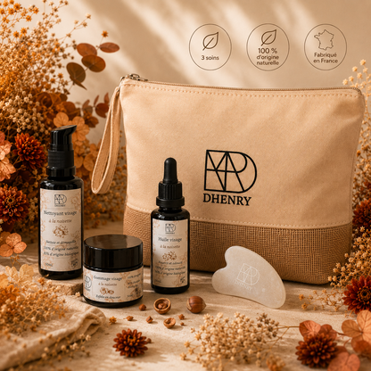 gamme soin noisette gua sha pochette