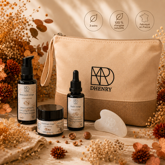 gamme soin noisette gua sha pochette
